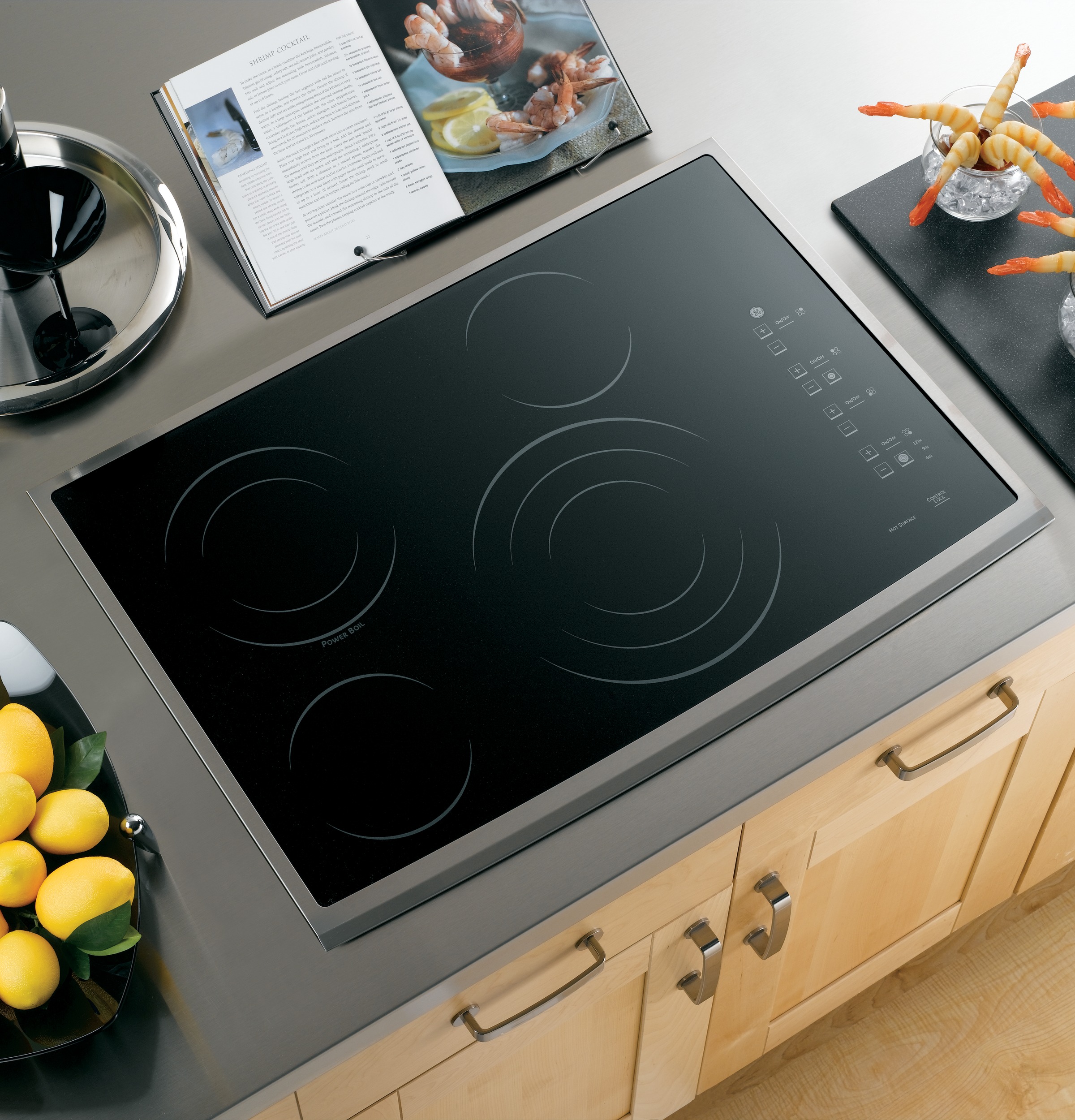 GE Profile Electric Cooktop