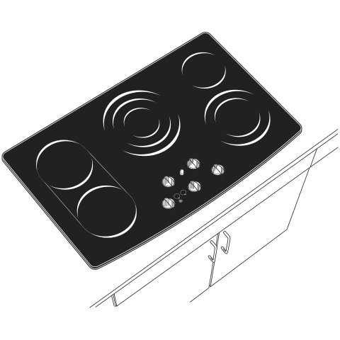 Series 36" Built-In Cooktop PP962EHES