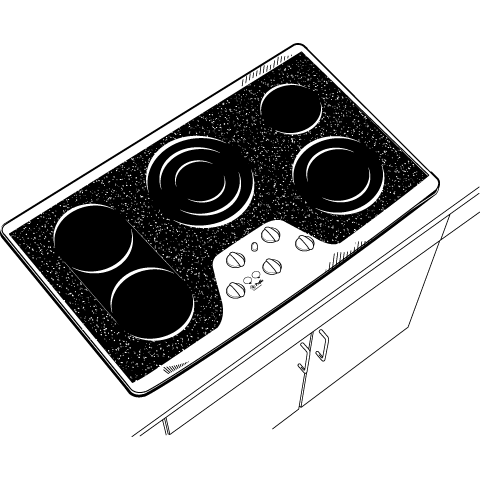 Series 36" Built-In Cooktop PP962SMSS