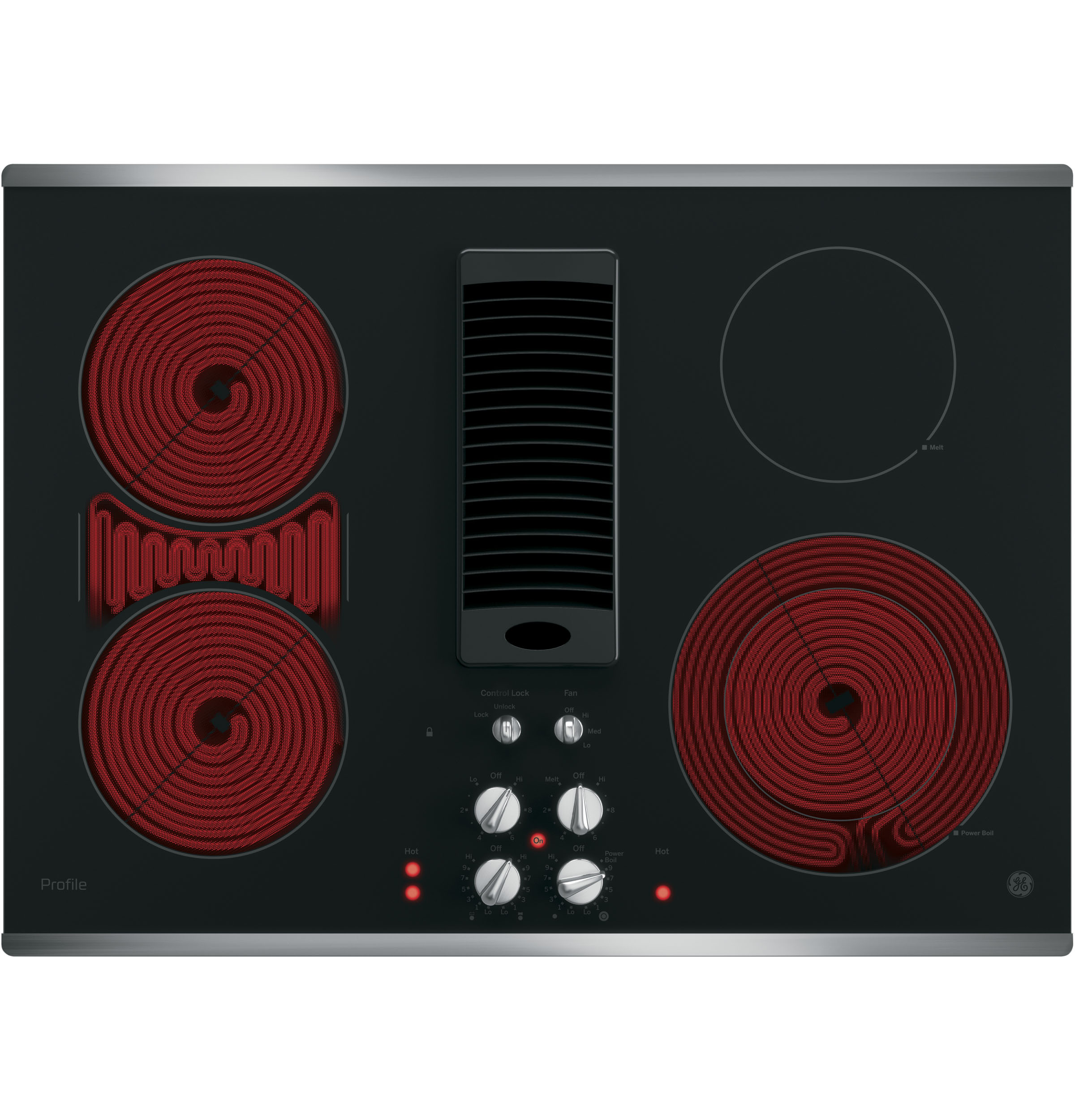 30" Downdraft Electric Cooktop view 13