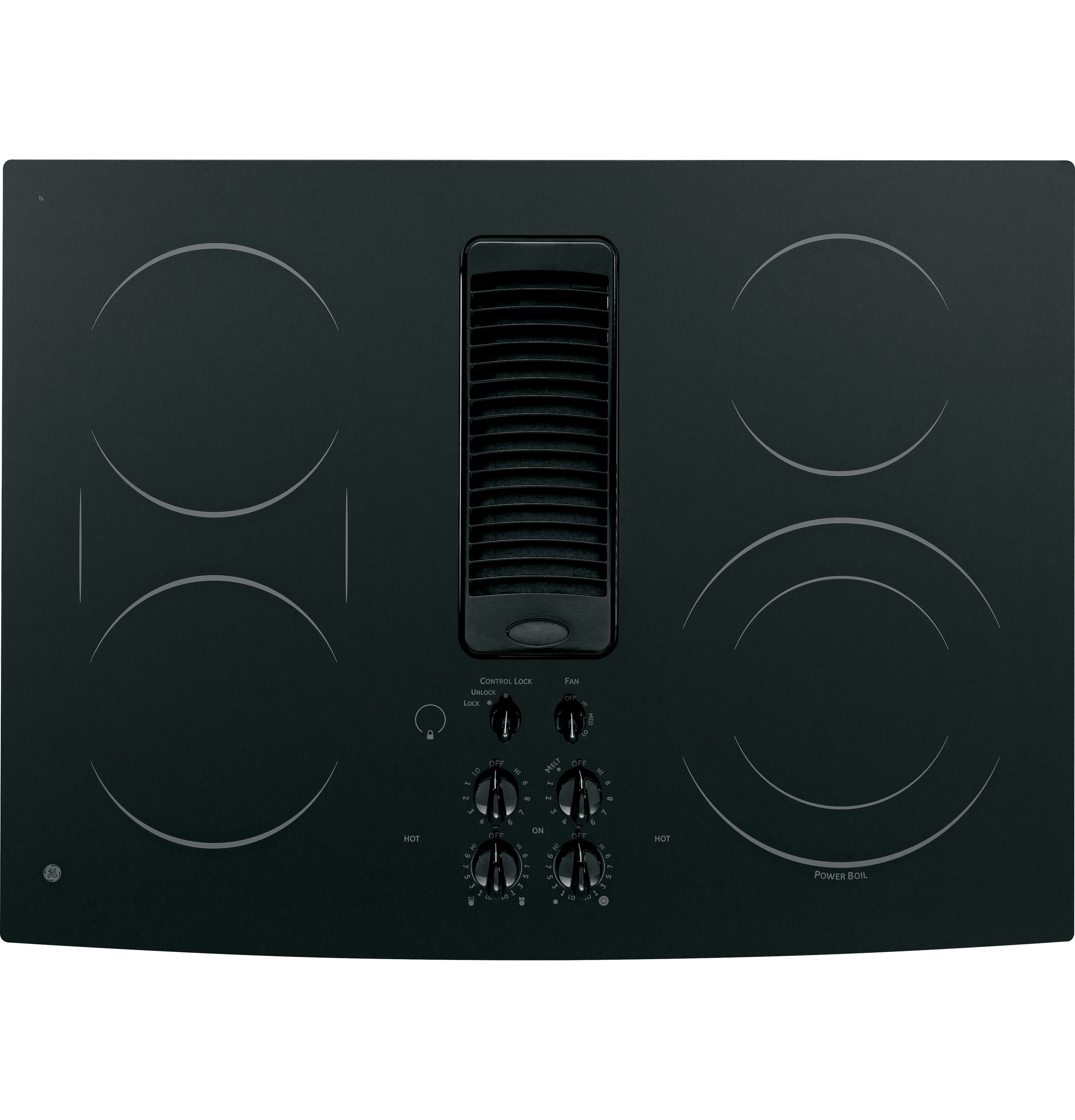 Series 30" Downdraft Electric Cooktop view 2