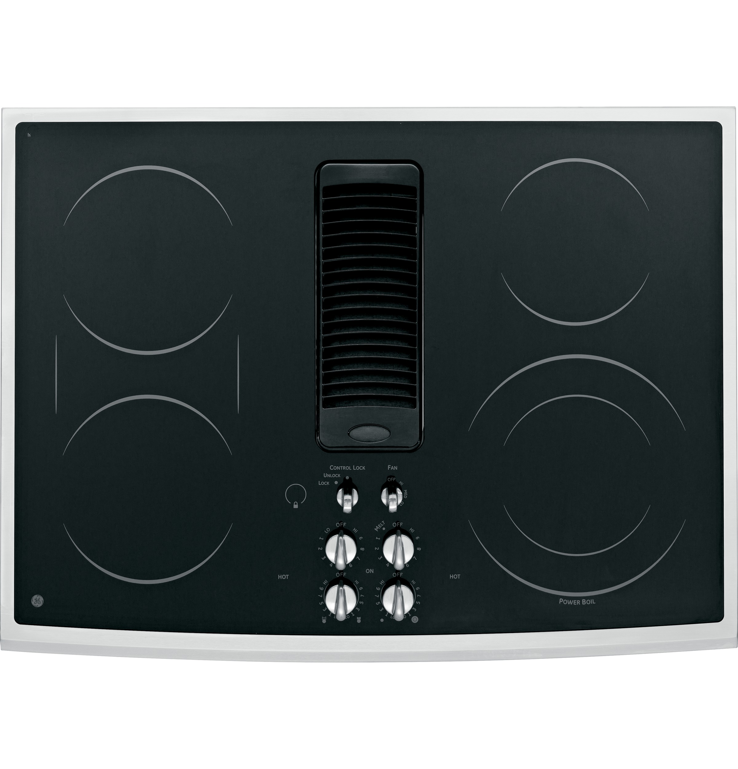 Series 30" Downdraft Electric Cooktop PP989SNSS