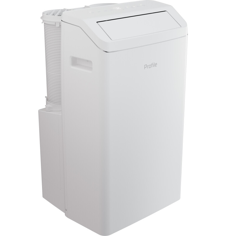 12,000 BTU Dual-Hose, Inverter Heat/Cool Portable Air Conditioner with Dehumidifier and Remote, White view 5