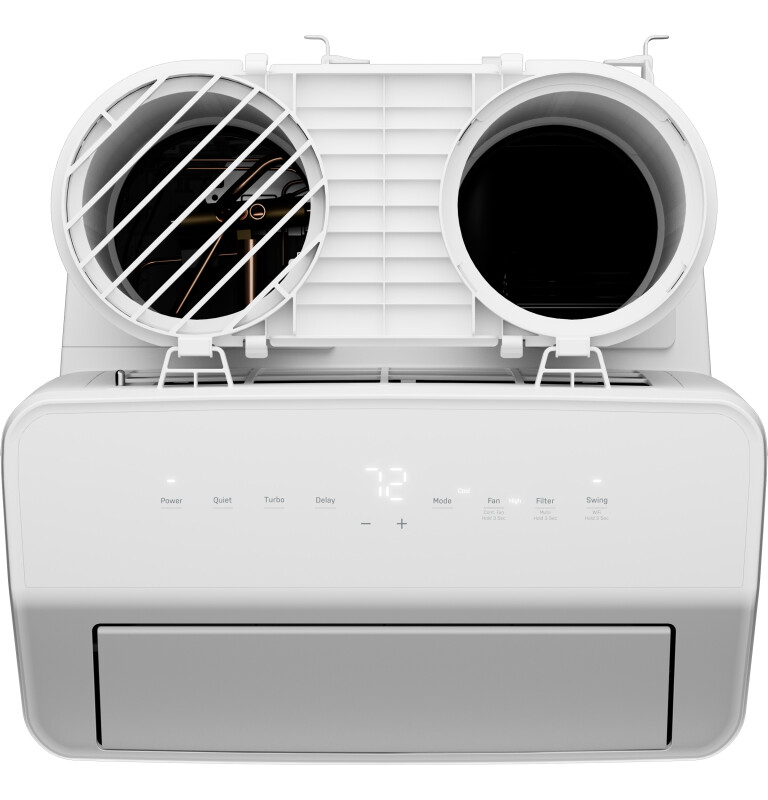 10,000 BTU Dual-Hose, Inverter Portable Air Conditioner with Dehumidifier and Remote, White PPHV10WWF