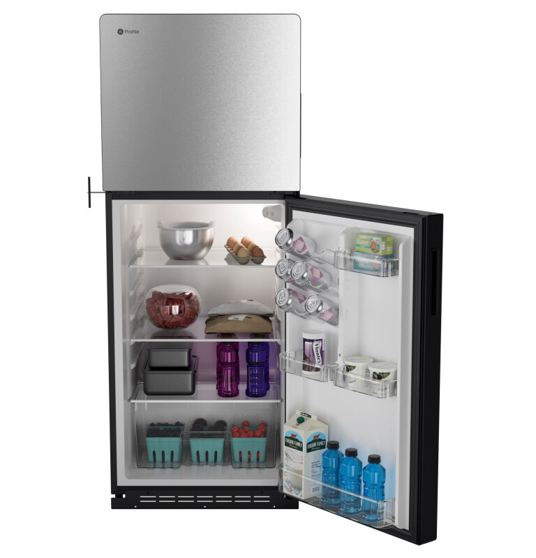 9.8 cu. ft. 12V DC Top-Freezer Refrigerator PPV10R5YRSS