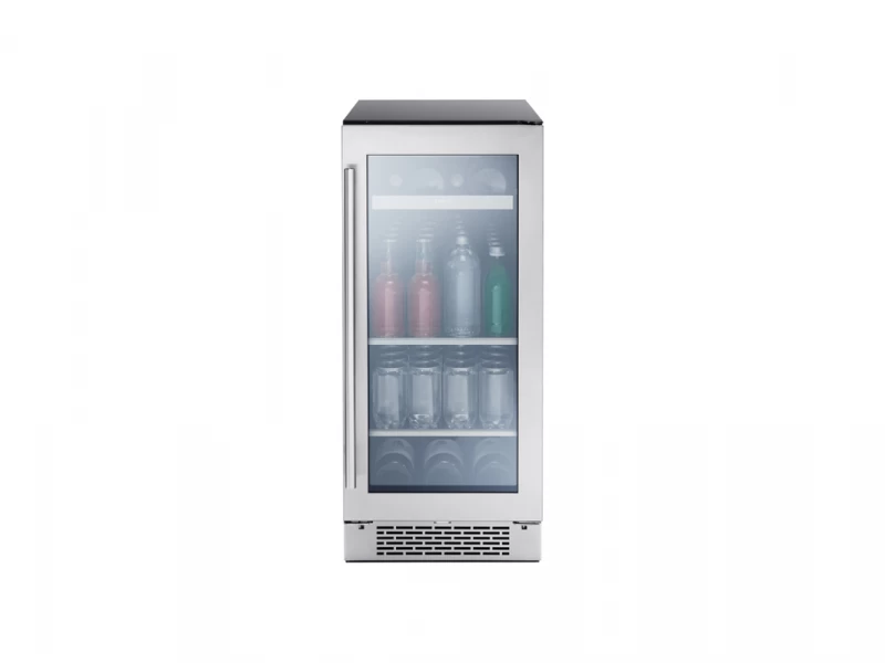Zephyr 15" Single Zone Beverage Cooler Stainless Steel PRB15C01BG Picture 1