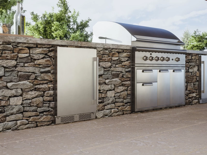 24" Outdoor Single Zone Beverage Cooler view 7