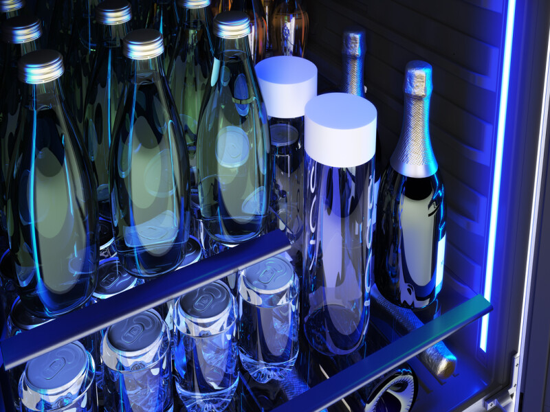 24" Single Zone Beverage Cooler view 2