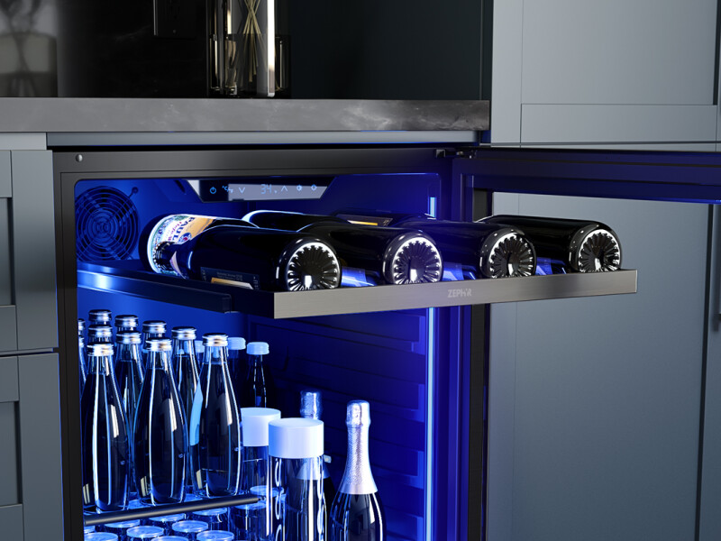 24" Single Zone Beverage Cooler view 5