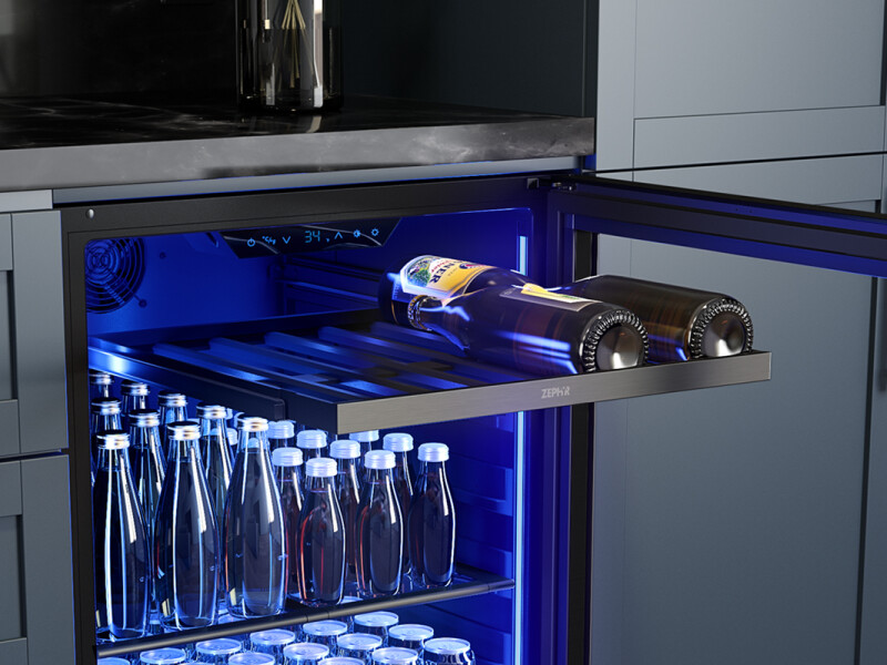 24" Single Zone Beverage Cooler view 6