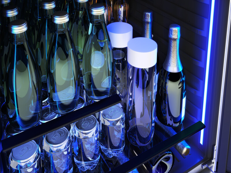 24" Single Zone Beverage Cooler view 4