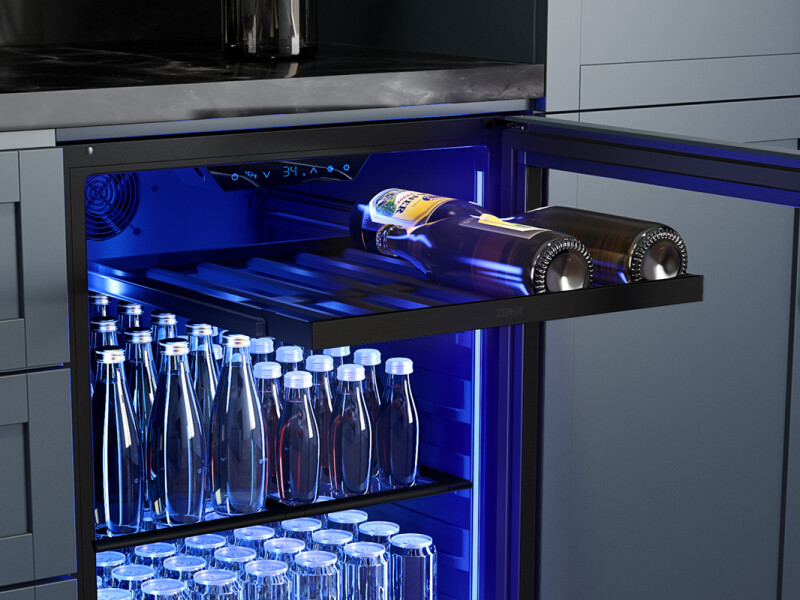24" Single Zone Beverage Cooler view 8