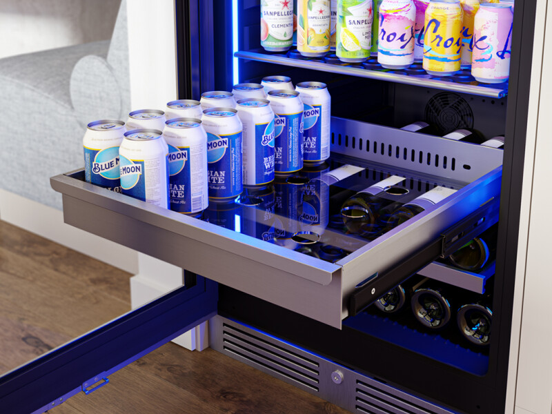 24" Full Size Single Zone Beverage Cooler view 3