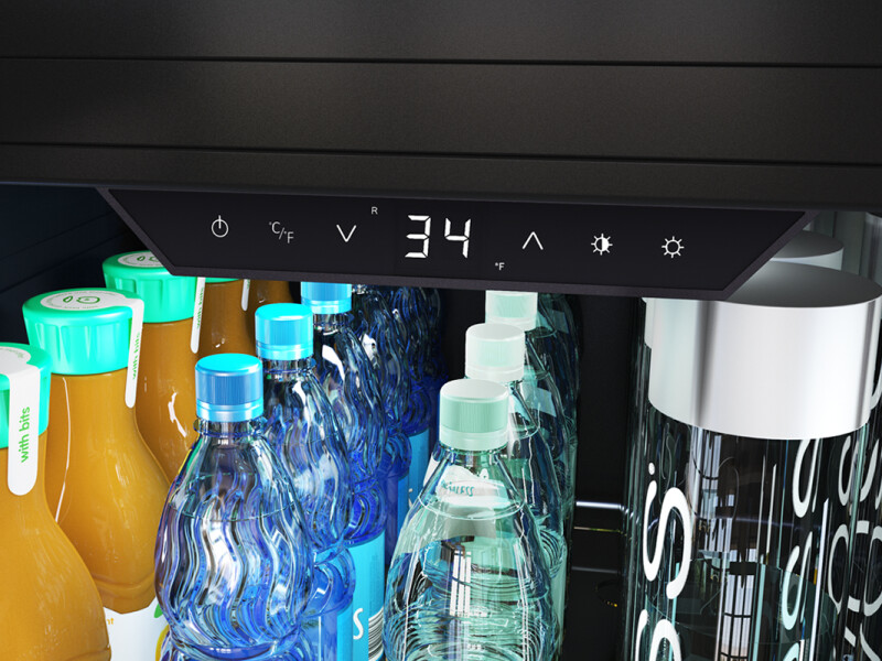 24" Full Size Single Zone Beverage Cooler view 4