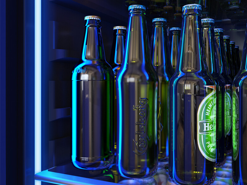 24" Full Size Single Zone Beverage Cooler view 5