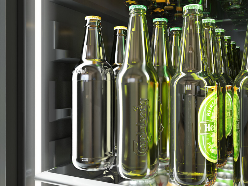 24" Full Size Single Zone Beverage Cooler view 7