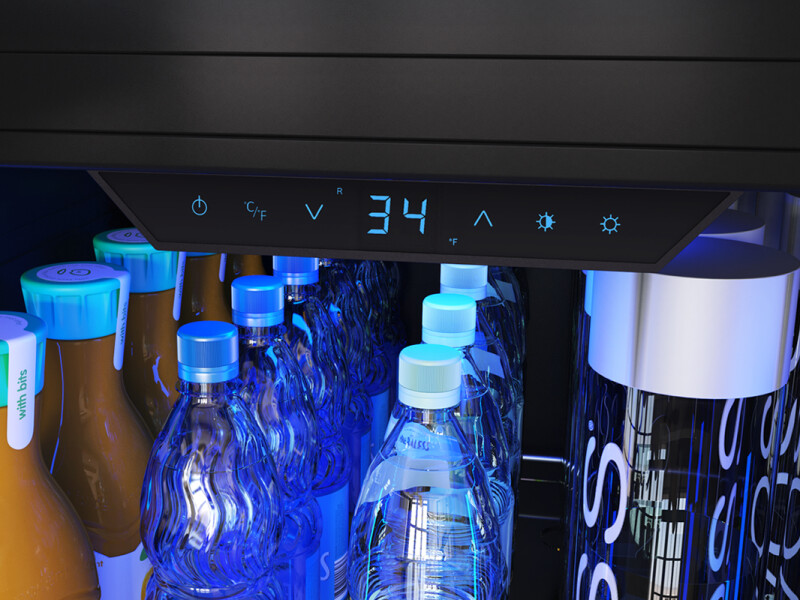 24" Full Size Single Zone Beverage Cooler view 9