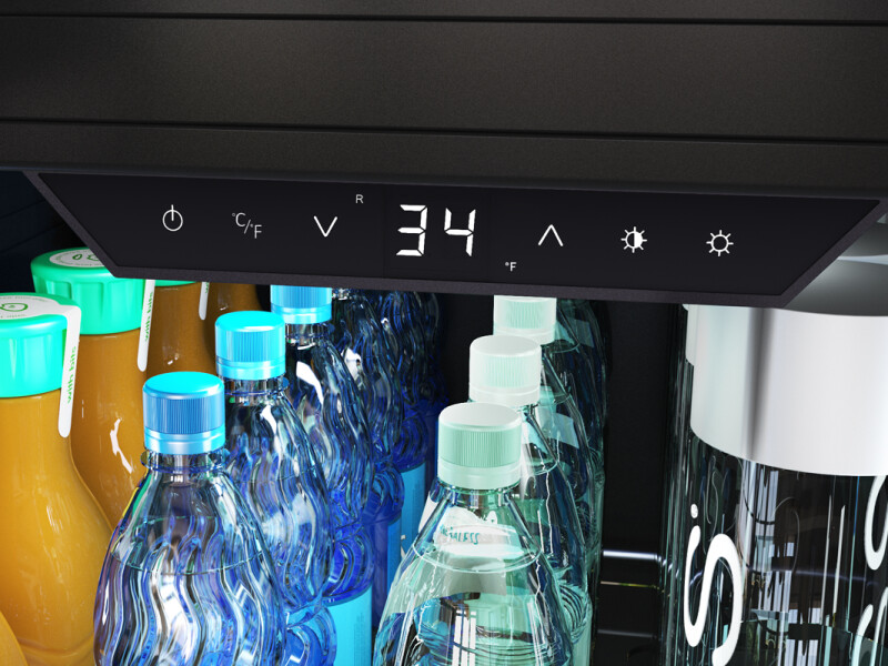 24" Full Size Panel Ready Single Zone Beverage Cooler view 9