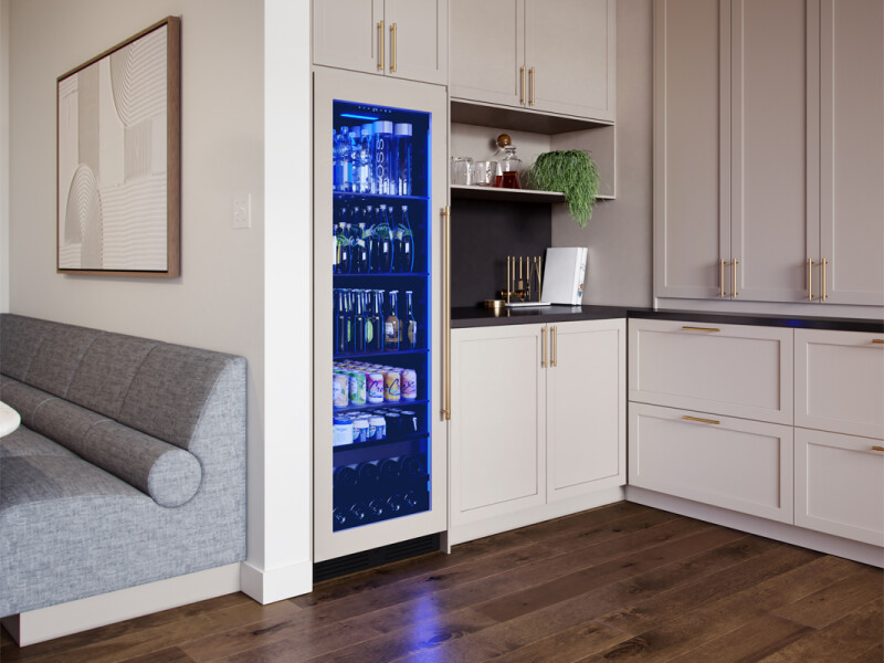24" Full Size Panel Ready Single Zone Beverage Cooler view 13
