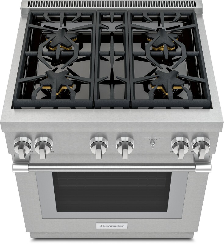 Dual Fuel Professional Range 30" Pro Harmony Standard Depth PRD304WHU