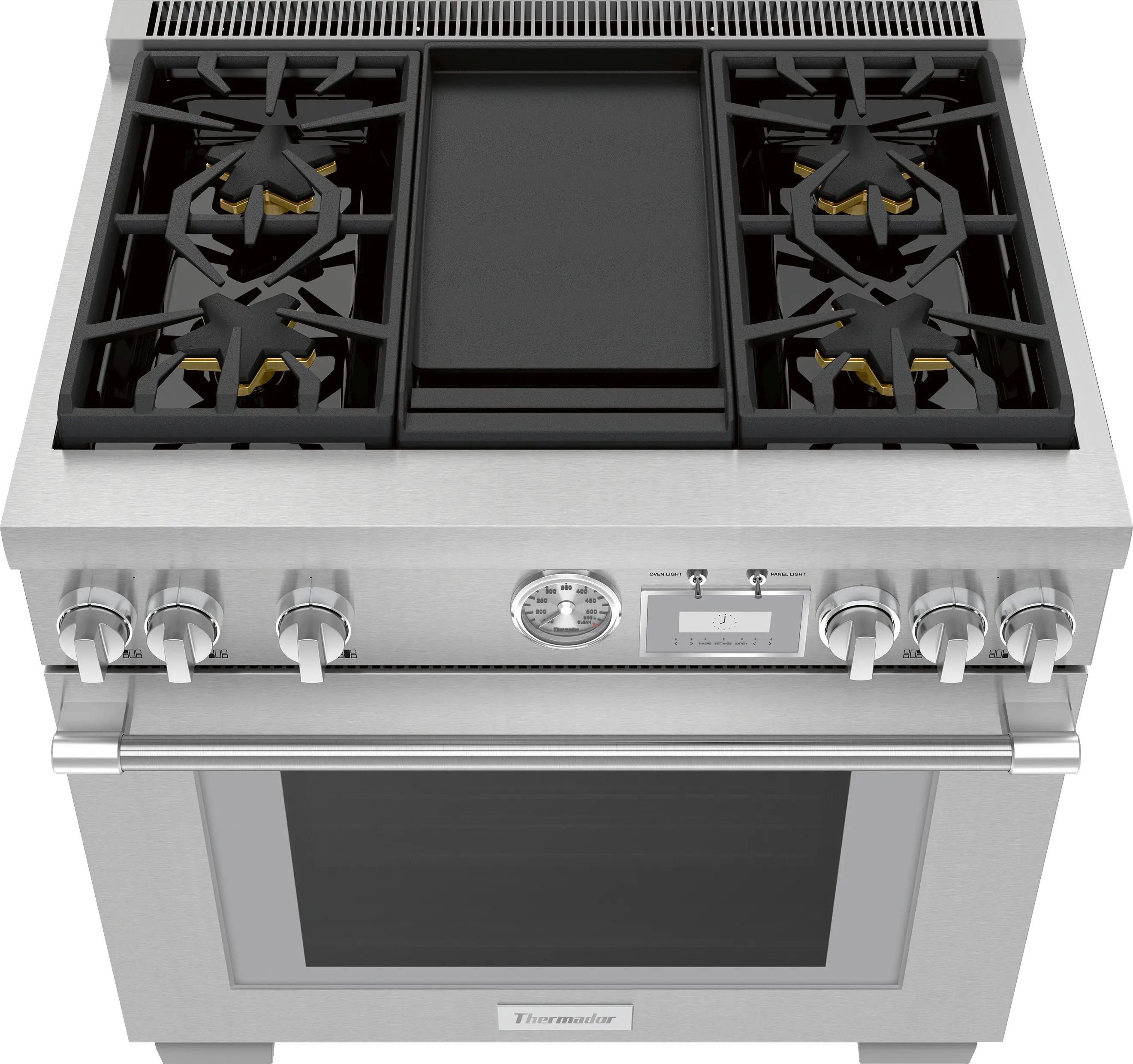 Dual Fuel Professional Range 36'' Pro Grand® Commercial Depth PRD364WDGU