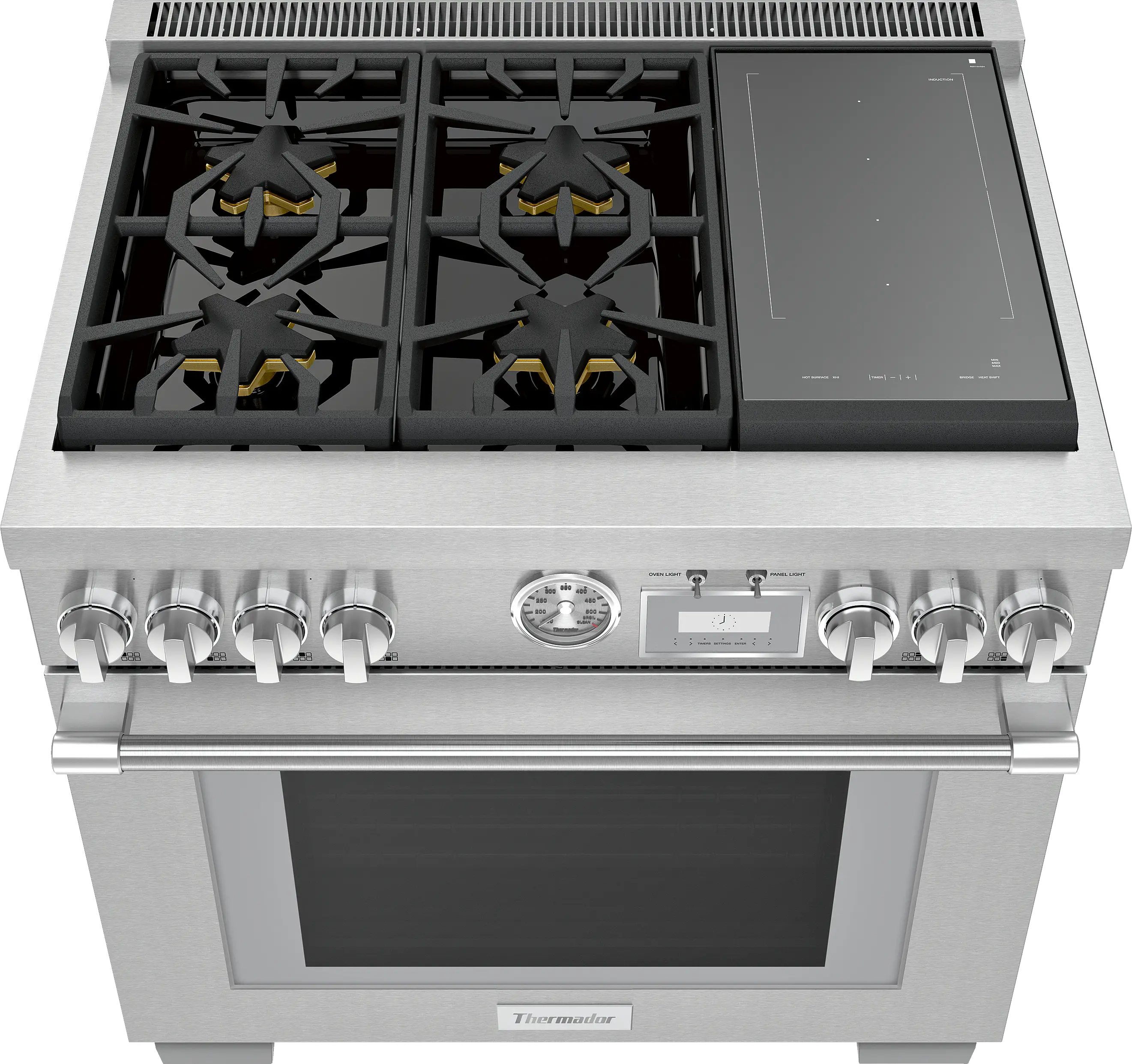 Dual Fuel Professional Range 36'' Pro Grand® Commercial Depth PRD364WIGU