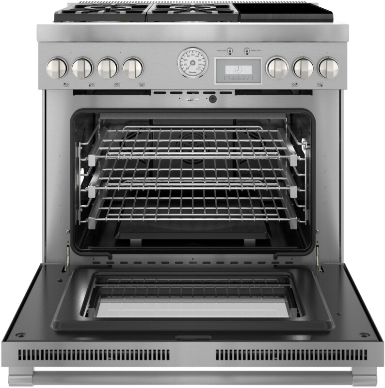 Dual Fuel Professional Range 36" Pro Grand Commercial Depth PRD364WIGU