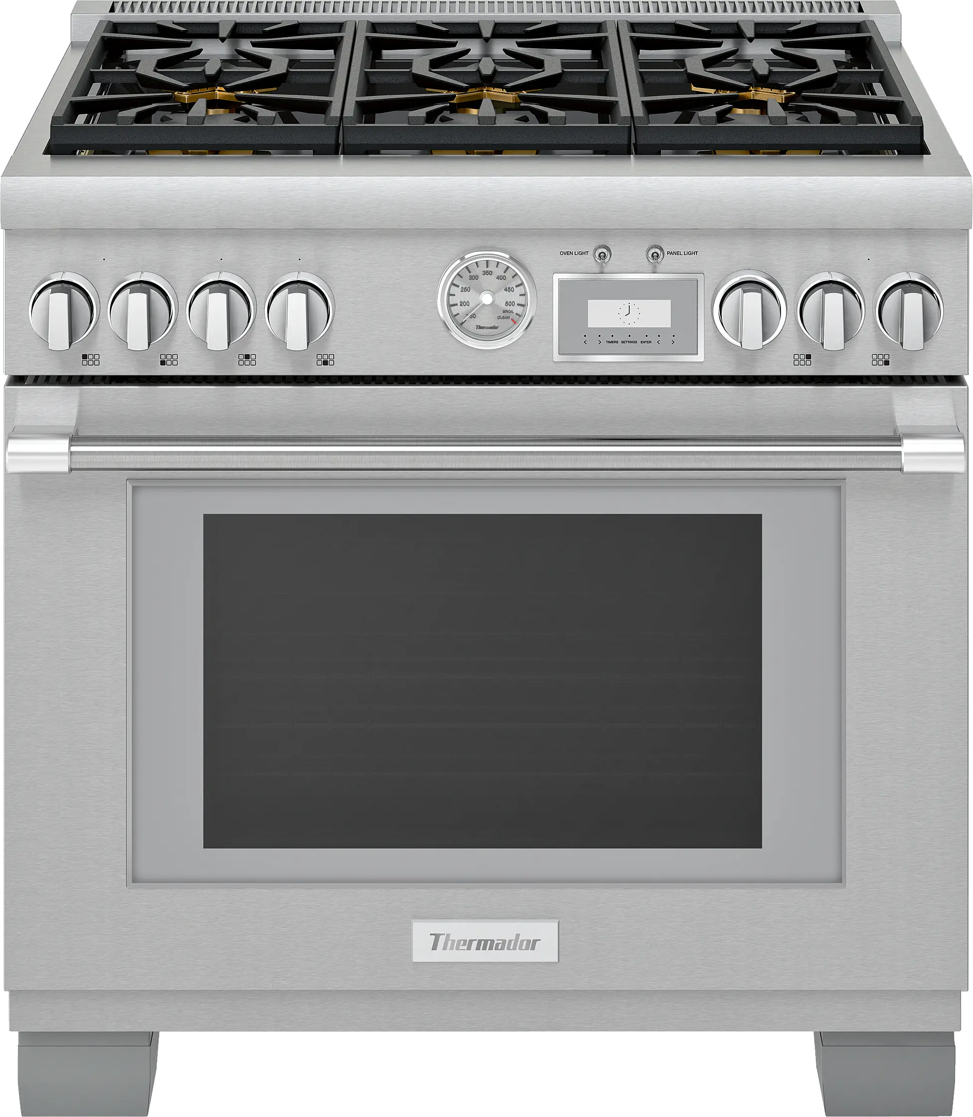 Dual Fuel Professional Range 36'' Pro Grand® Commercial Depth PRD366WGU
