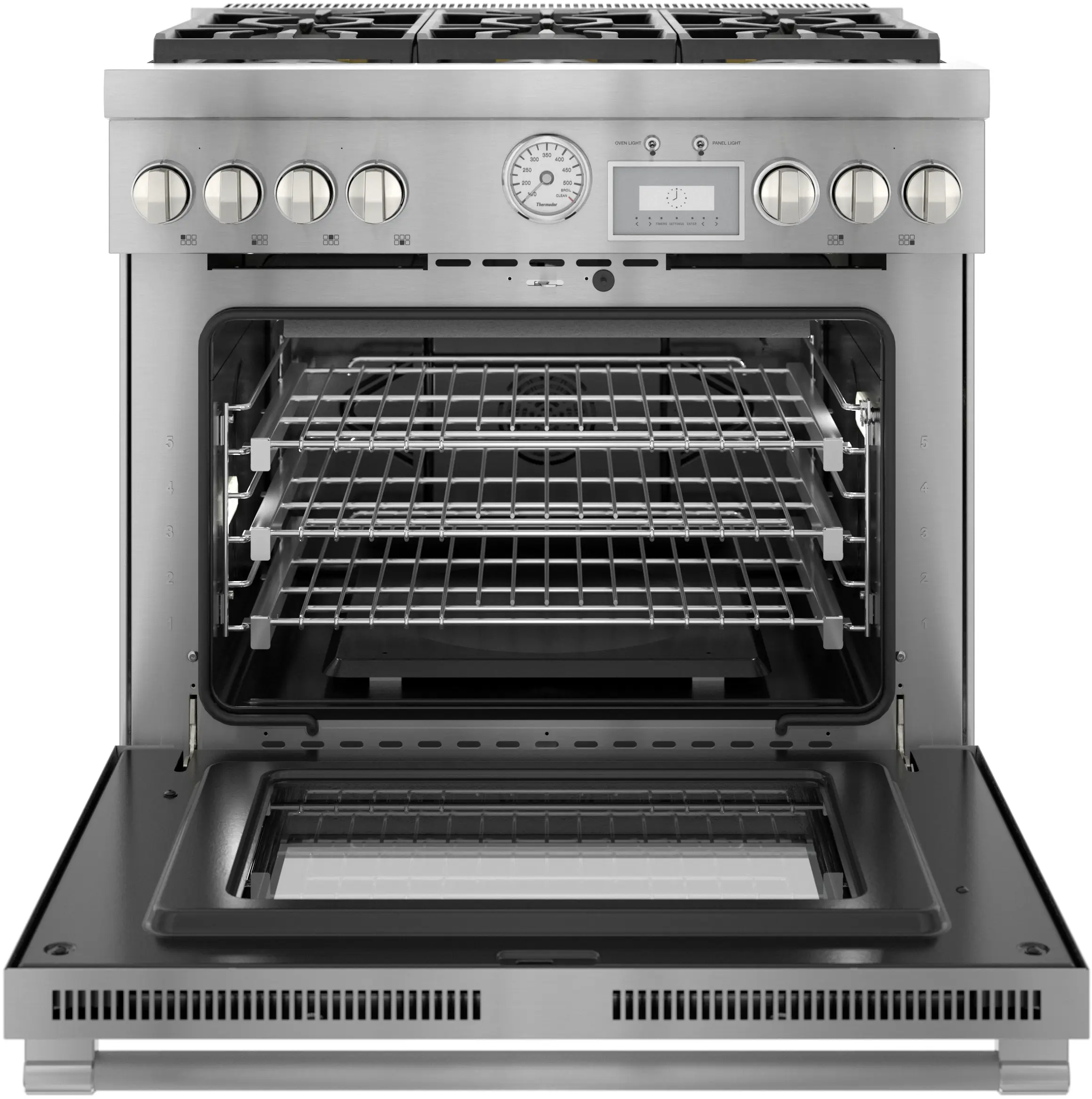 Dual Fuel Professional Range 36'' Pro Grand® Commercial Depth PRD366WGU