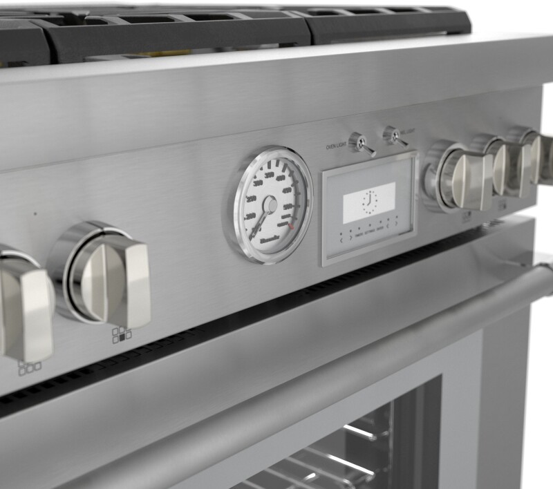 Dual Fuel Professional Range 36" Pro Grand Commercial Depth PRD366WGU
