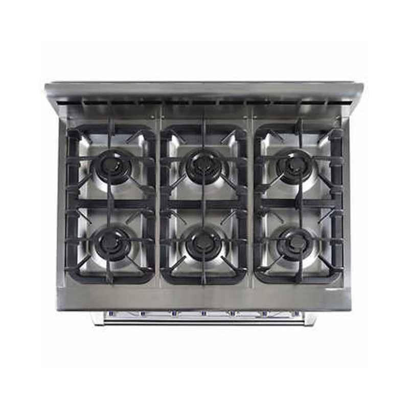 PRO Series Dual Fuel Ranges- Dual Fuel Range with 6 Burners and Electric Convection Oven, 48 inch PRD4851