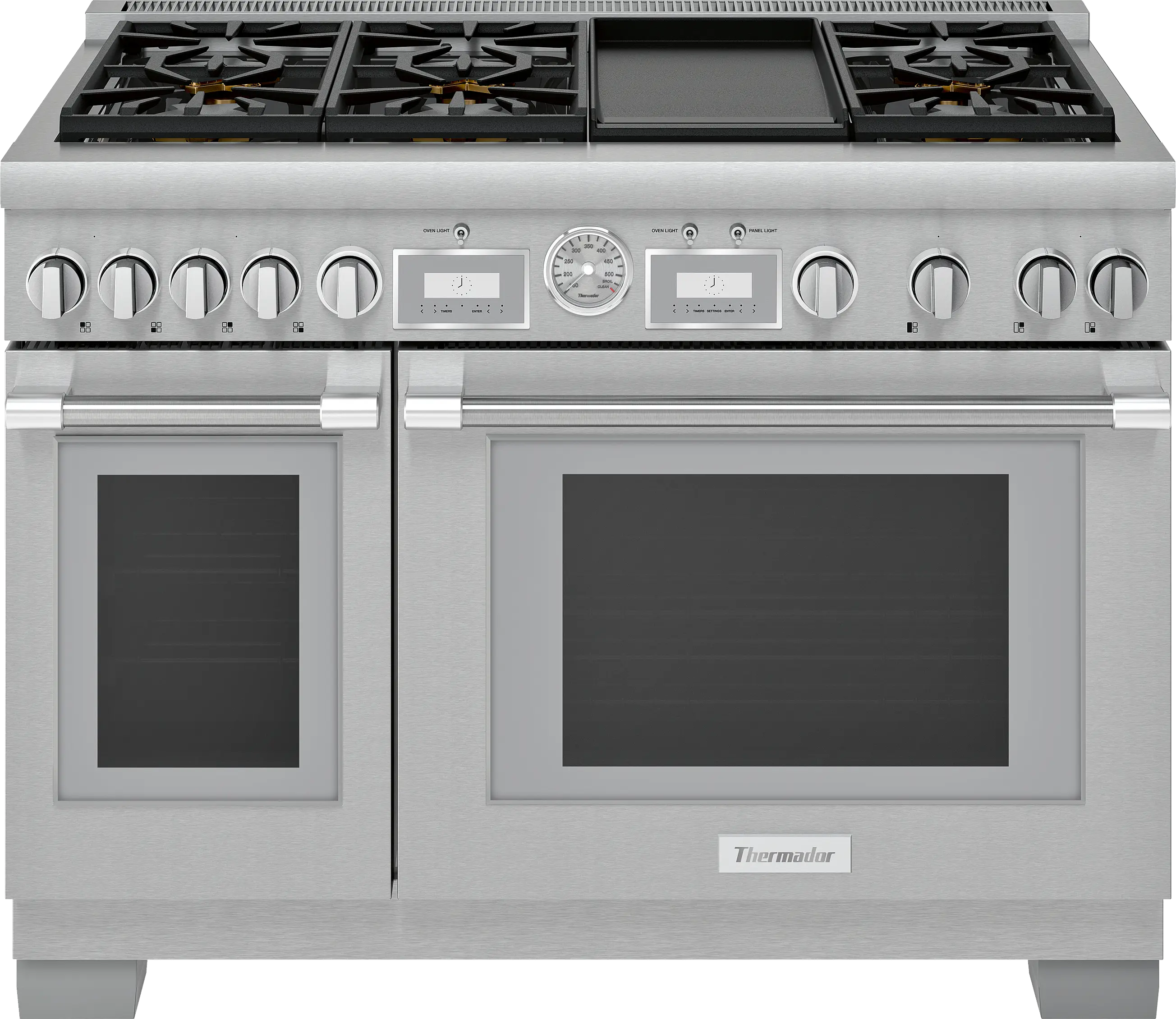 Dual Fuel Professional Range 48'' Pro Grand® Commercial Depth PRD486WDGU