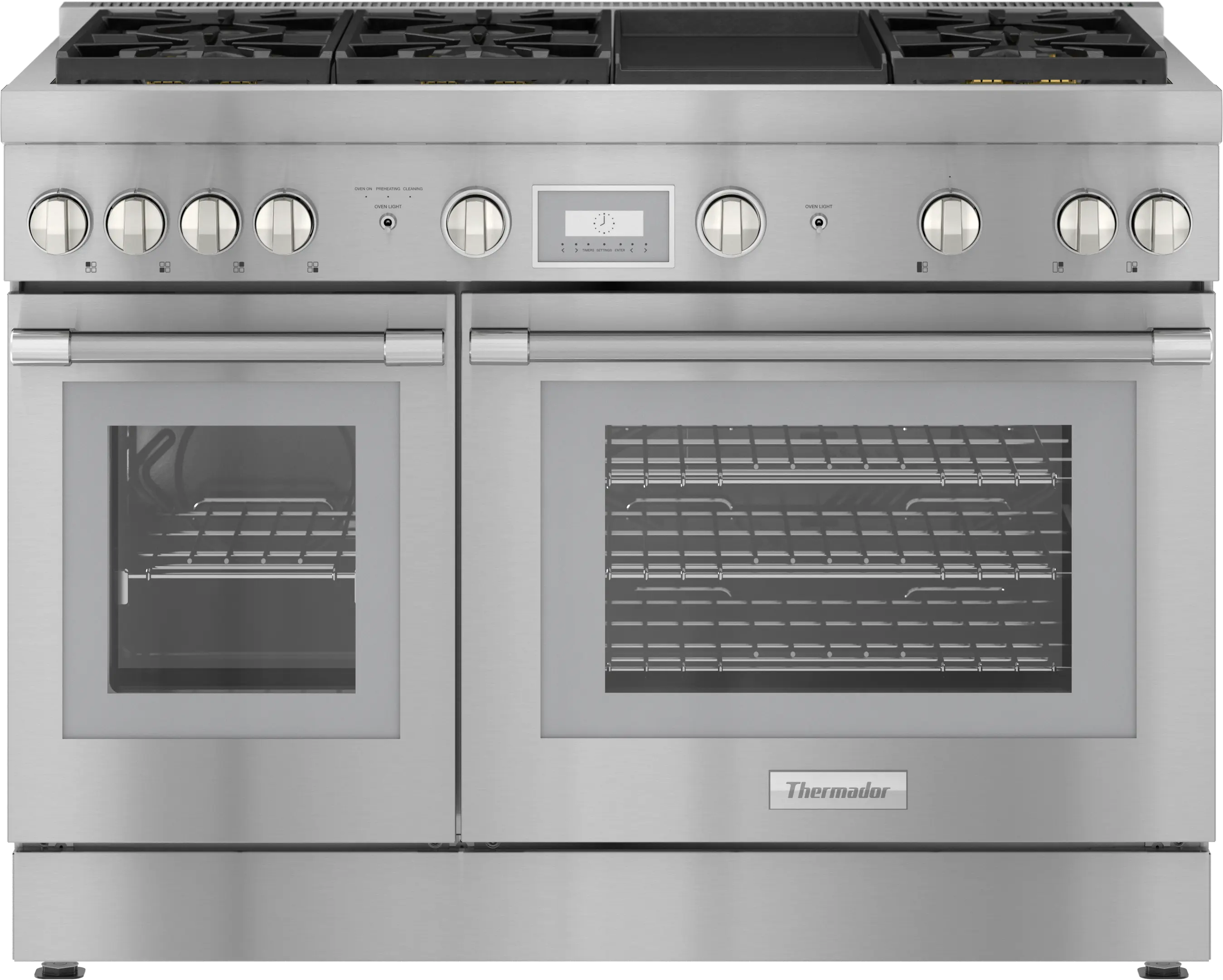 Dual Fuel Professional Range 48'' Pro Harmony® Standard Depth PRD486WDHU