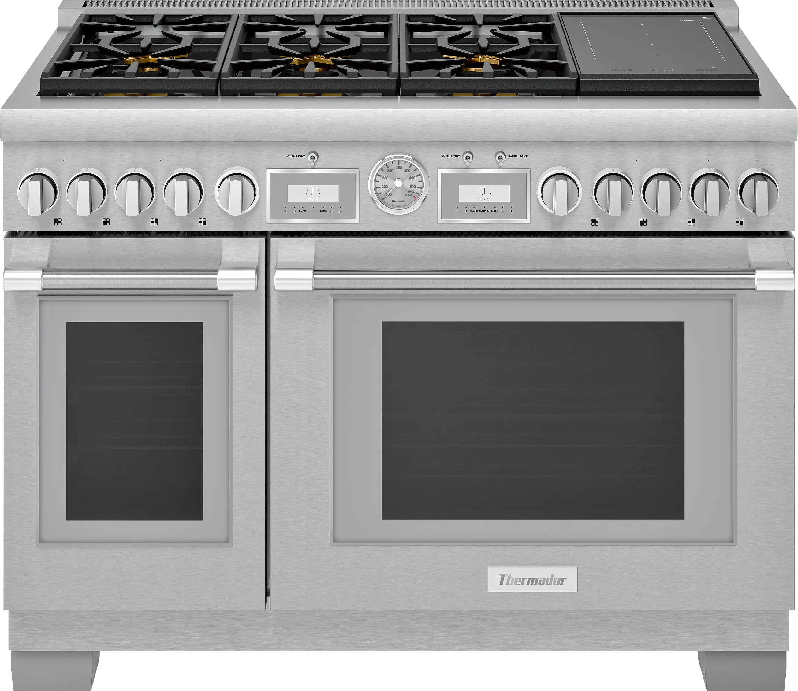Dual Fuel Professional Range 48'' Pro Grand® Commercial Depth PRD486WIGU