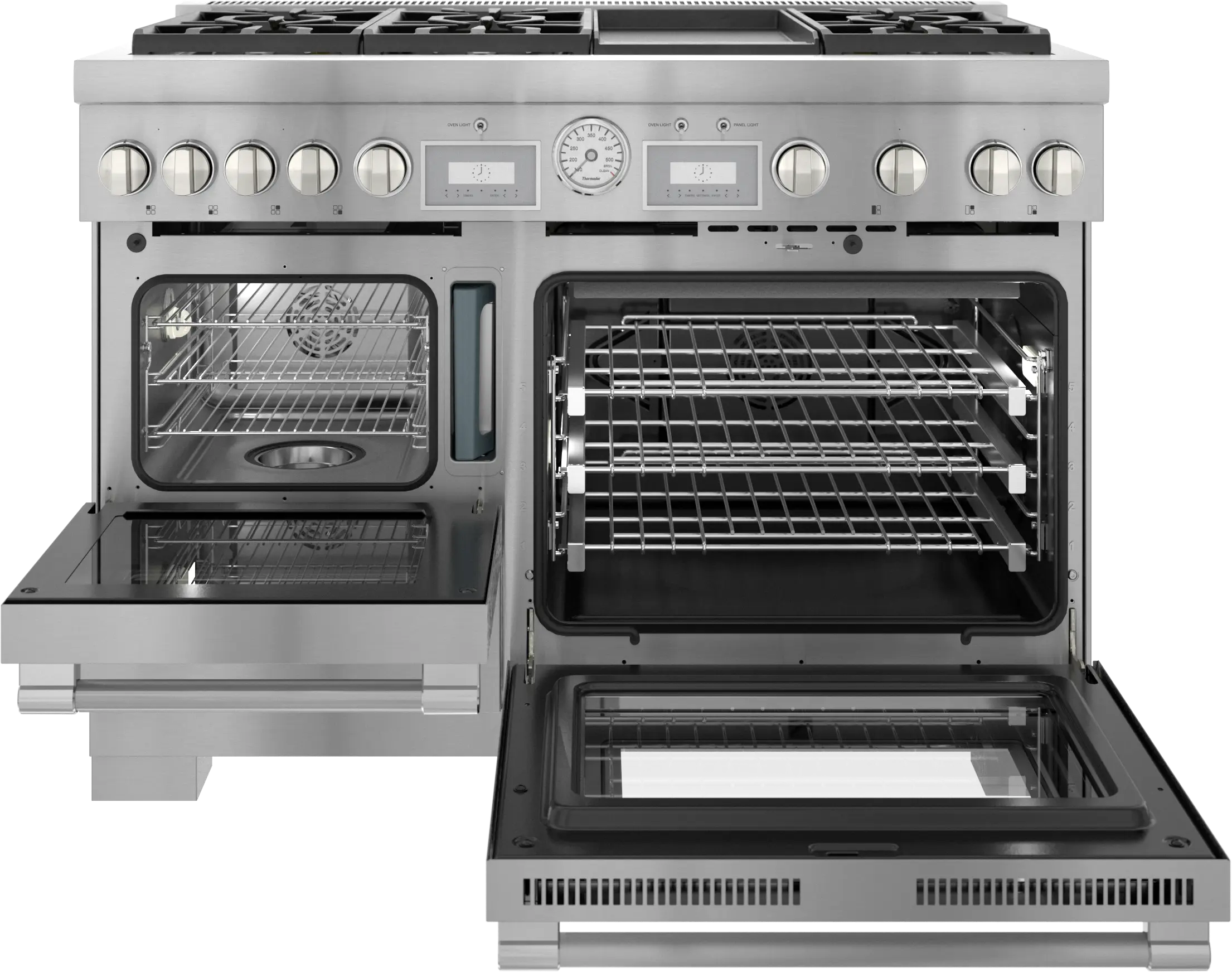 Dual Fuel Professional Range 48'' Pro Grand® Commercial Depth PRD48WDSGU