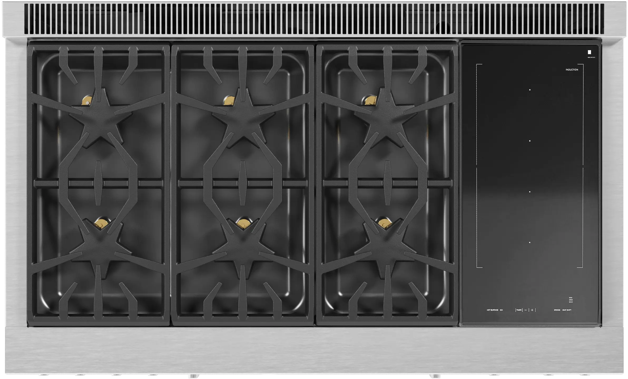 Dual Fuel Professional Range 48'' Pro Grand® Commercial Depth PRD48WISGU