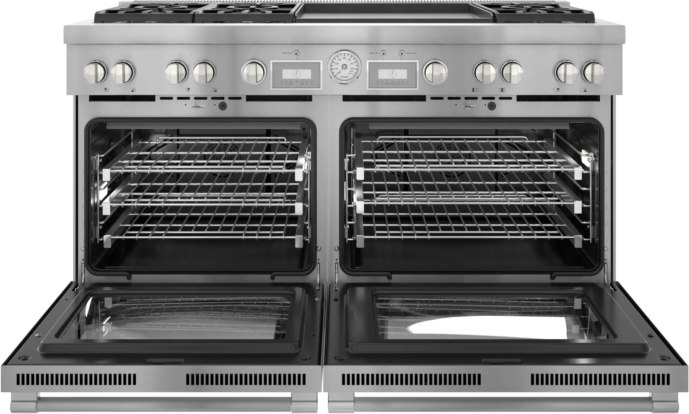 Dual Fuel Professional Range 60'' Pro Grand® Commercial Depth PRD606WEG