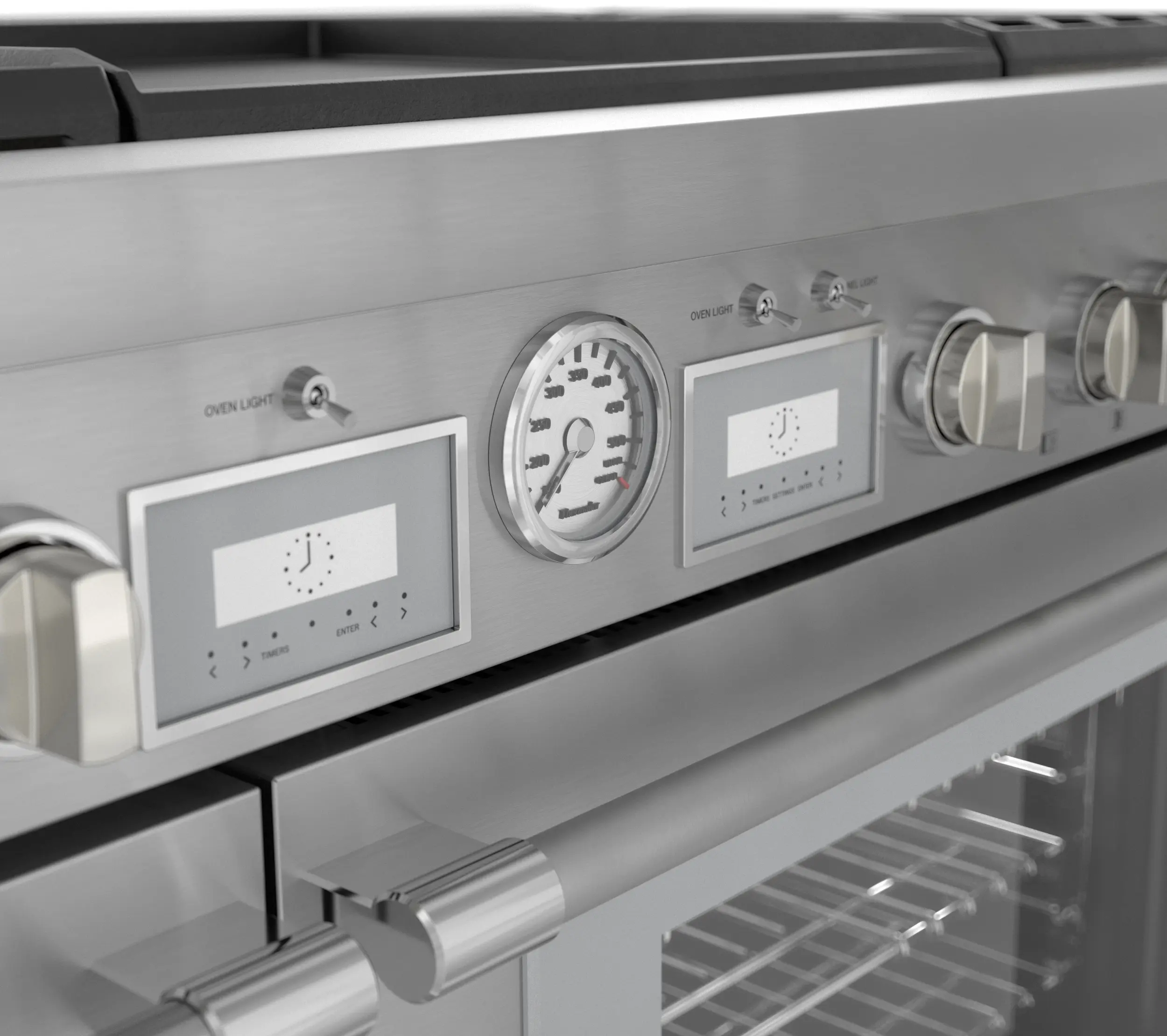 Dual Fuel Professional Range 60'' Pro Grand® Commercial Depth PRD606WESG
