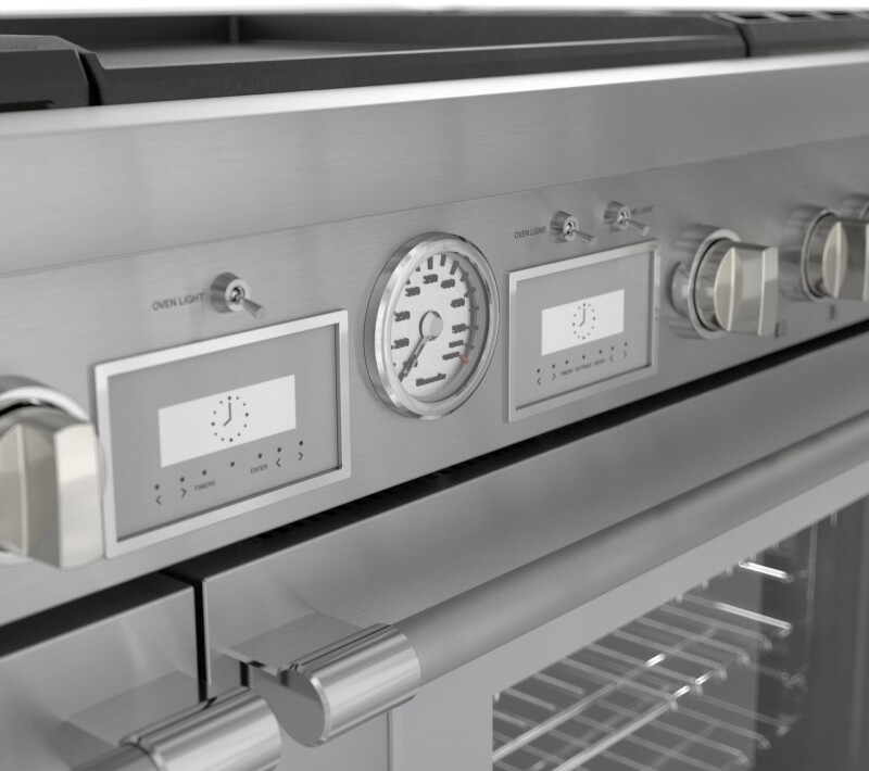 Dual Fuel Professional Range 60" Pro Grand Commercial Depth Dual Fuel Professional Range 60'' Pro Grand® Commercial Depth PRD606WESG