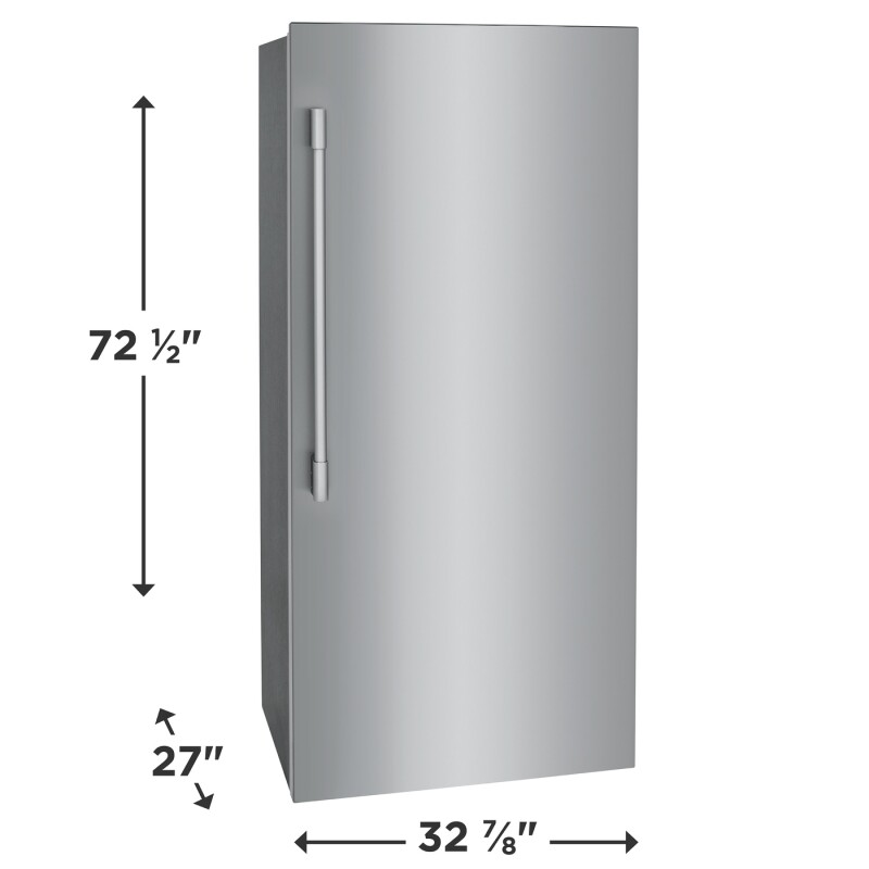 19 Cu. Ft. Single-Door Refrigerator view 2