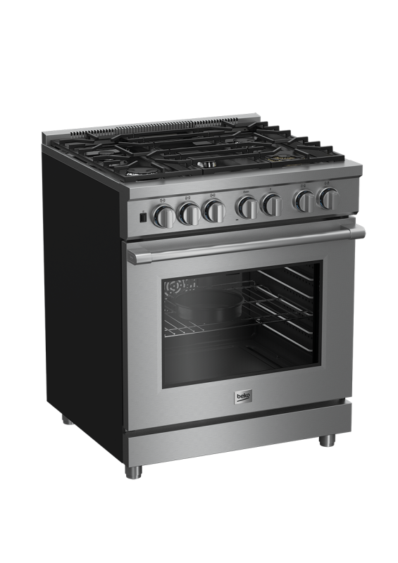 30" Pro-Style Dual Fuel Range PRDF34550SS