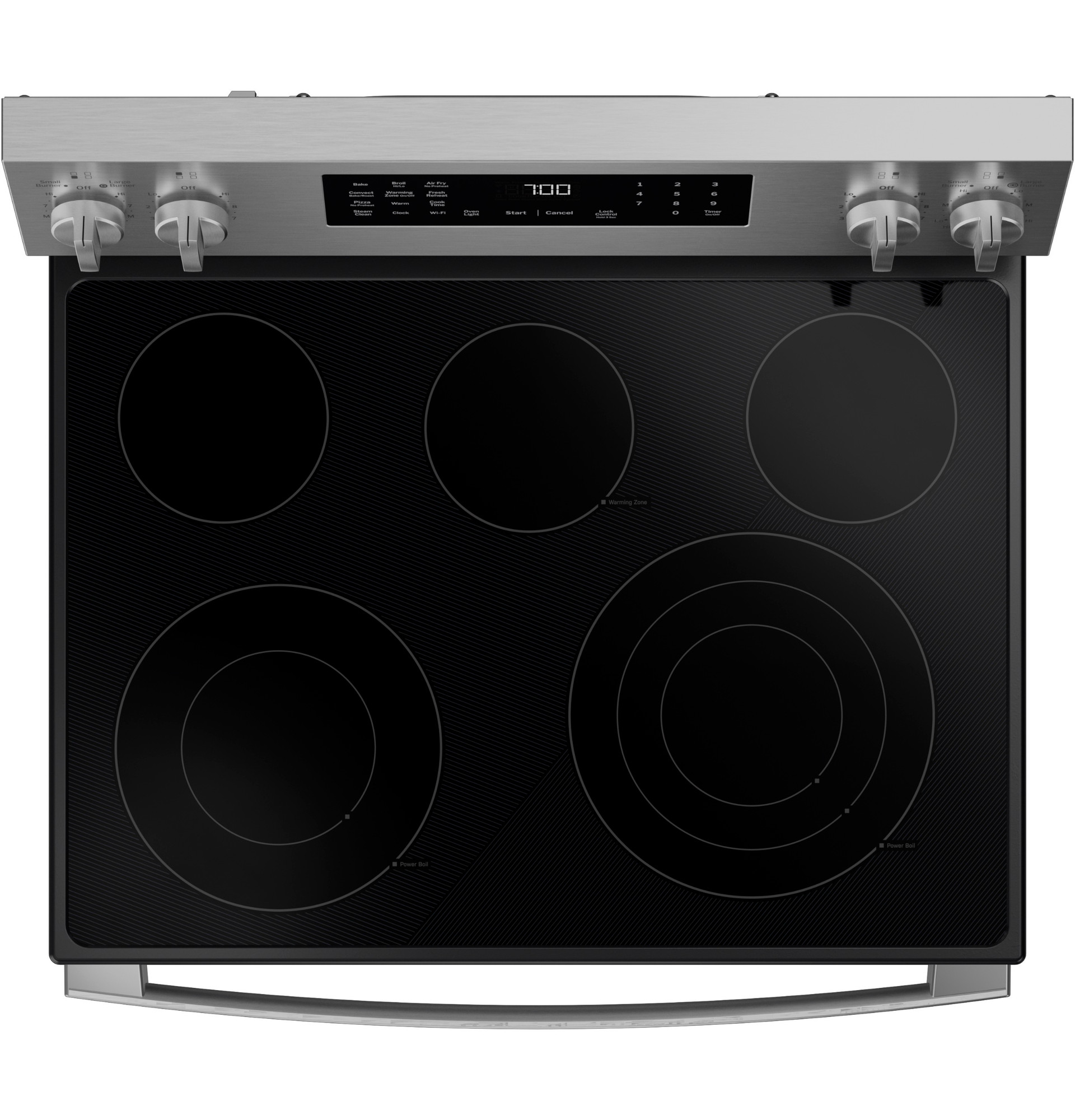 30” Smart Free-Standing Electric Convection Range with No Preheat Air Fry and EasyWash Oven Tray view 55