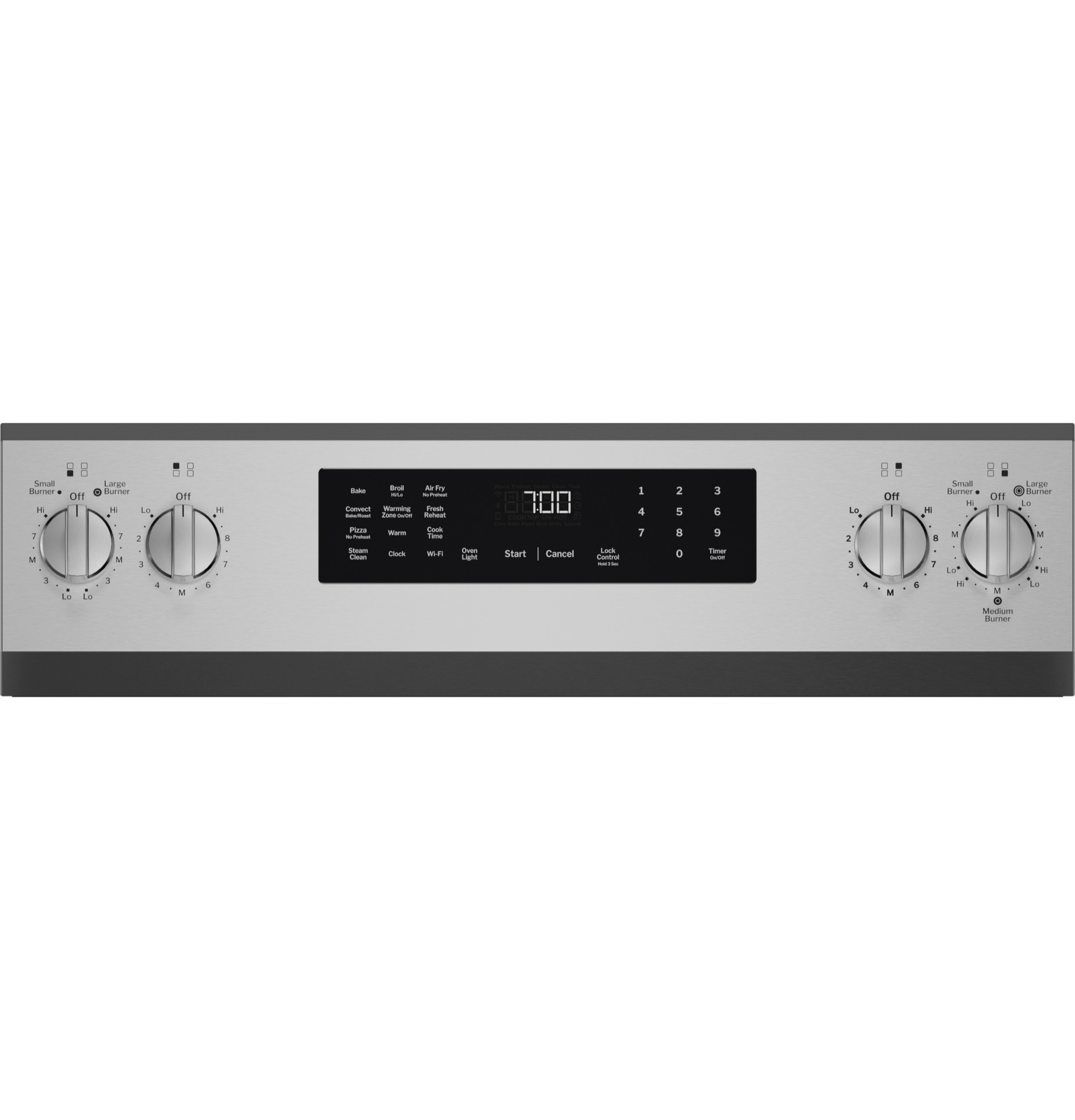 30” Smart Free-Standing Electric Convection Range with No Preheat Air Fry and EasyWash Oven Tray view 53