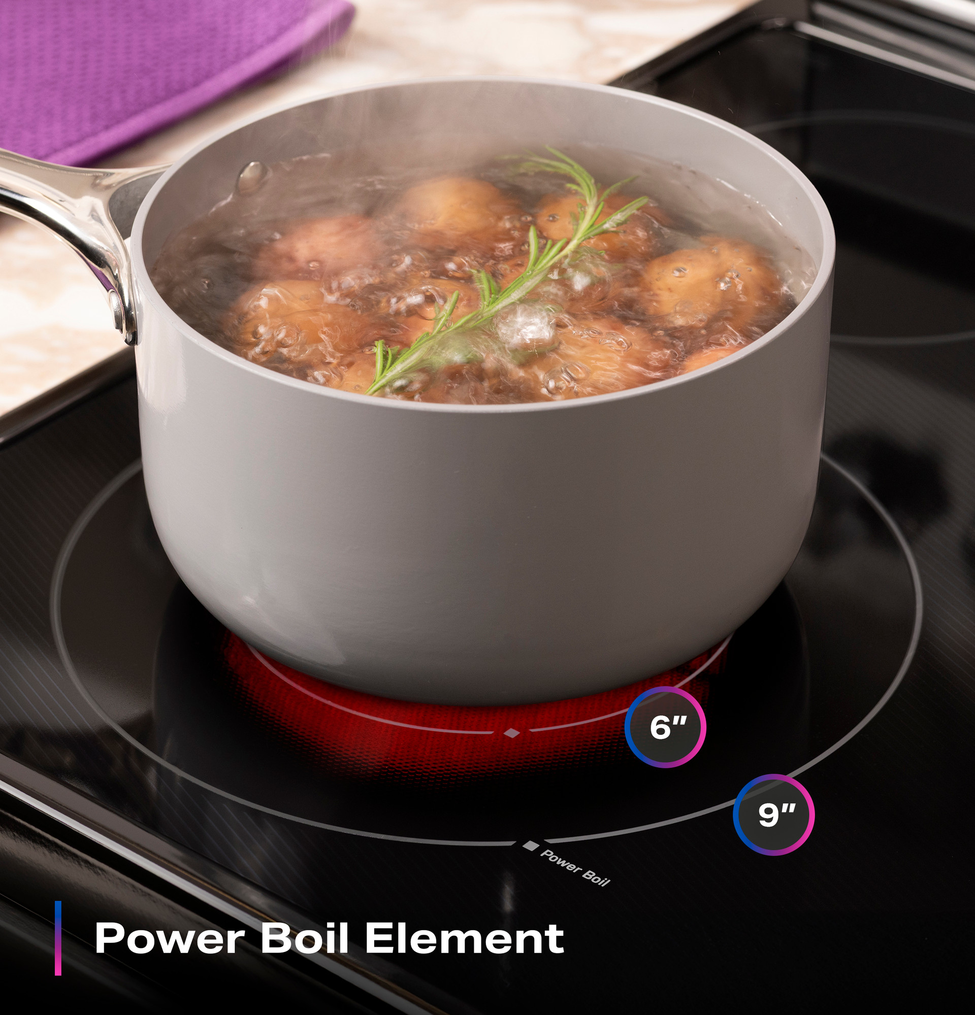 30” Smart Free-Standing Electric Convection Range with No Preheat Air Fry and EasyWash Oven Tray view 43