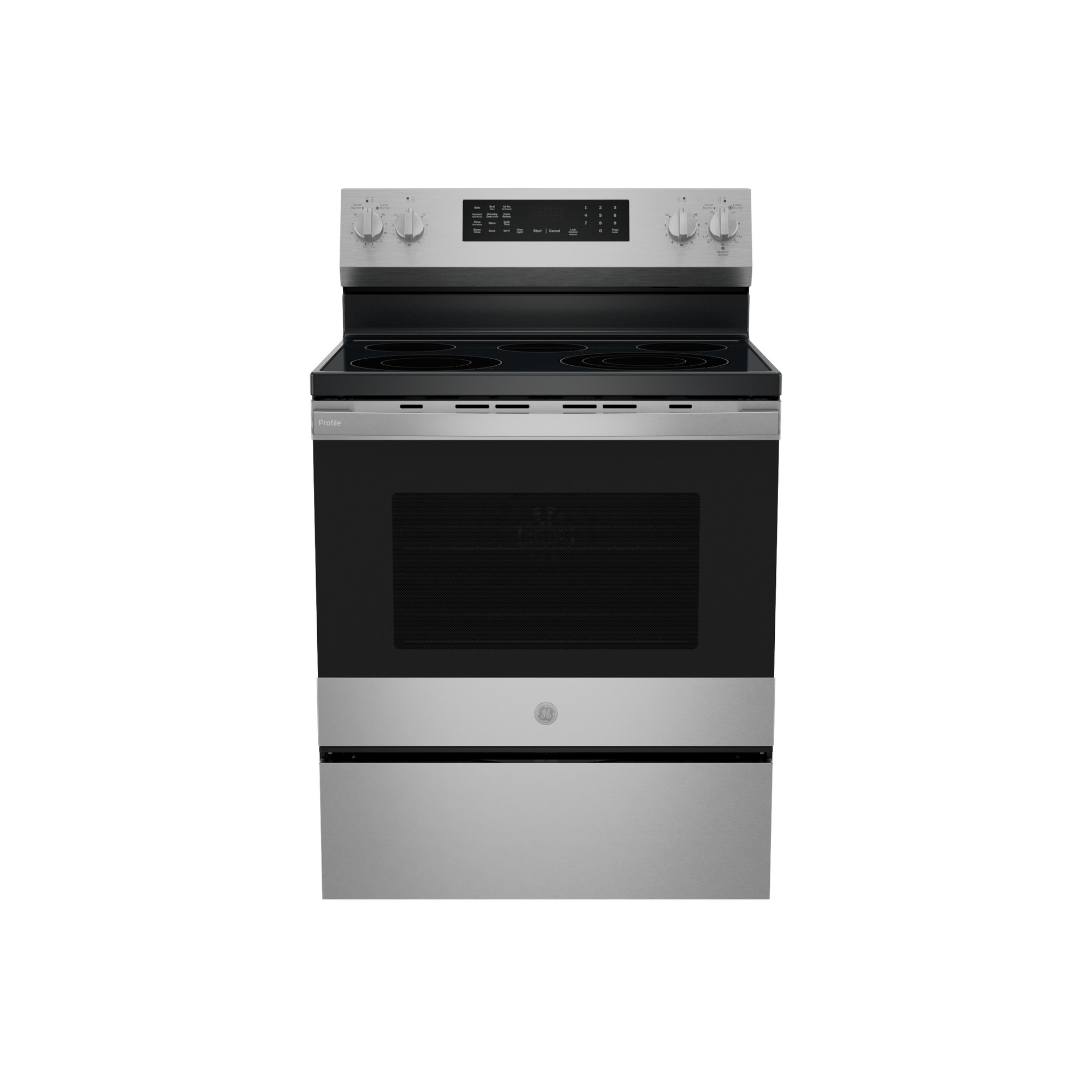 30” Smart Free-Standing Electric Convection Range with No Preheat Air Fry and EasyWash Oven Tray view 59