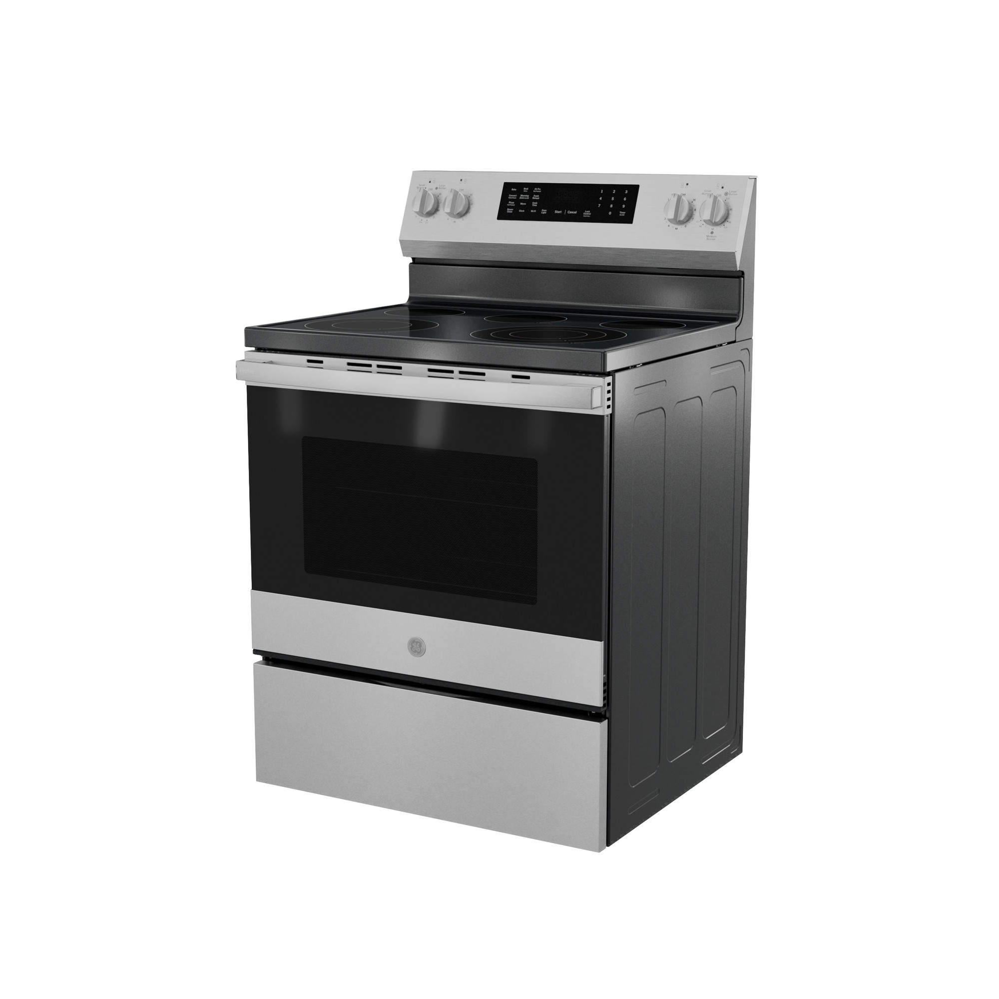 30” Smart Free-Standing Electric Convection Range with No Preheat Air Fry and EasyWash Oven Tray view 65