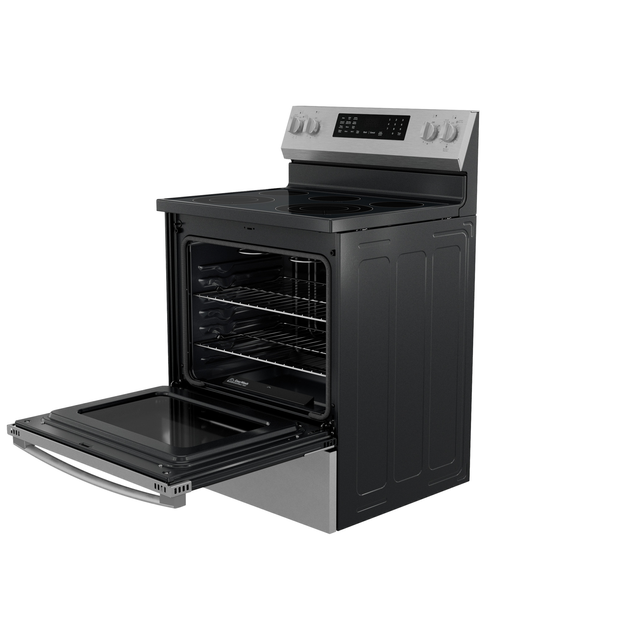 30” Smart Free-Standing Electric Convection Range with No Preheat Air Fry and EasyWash Oven Tray view 18