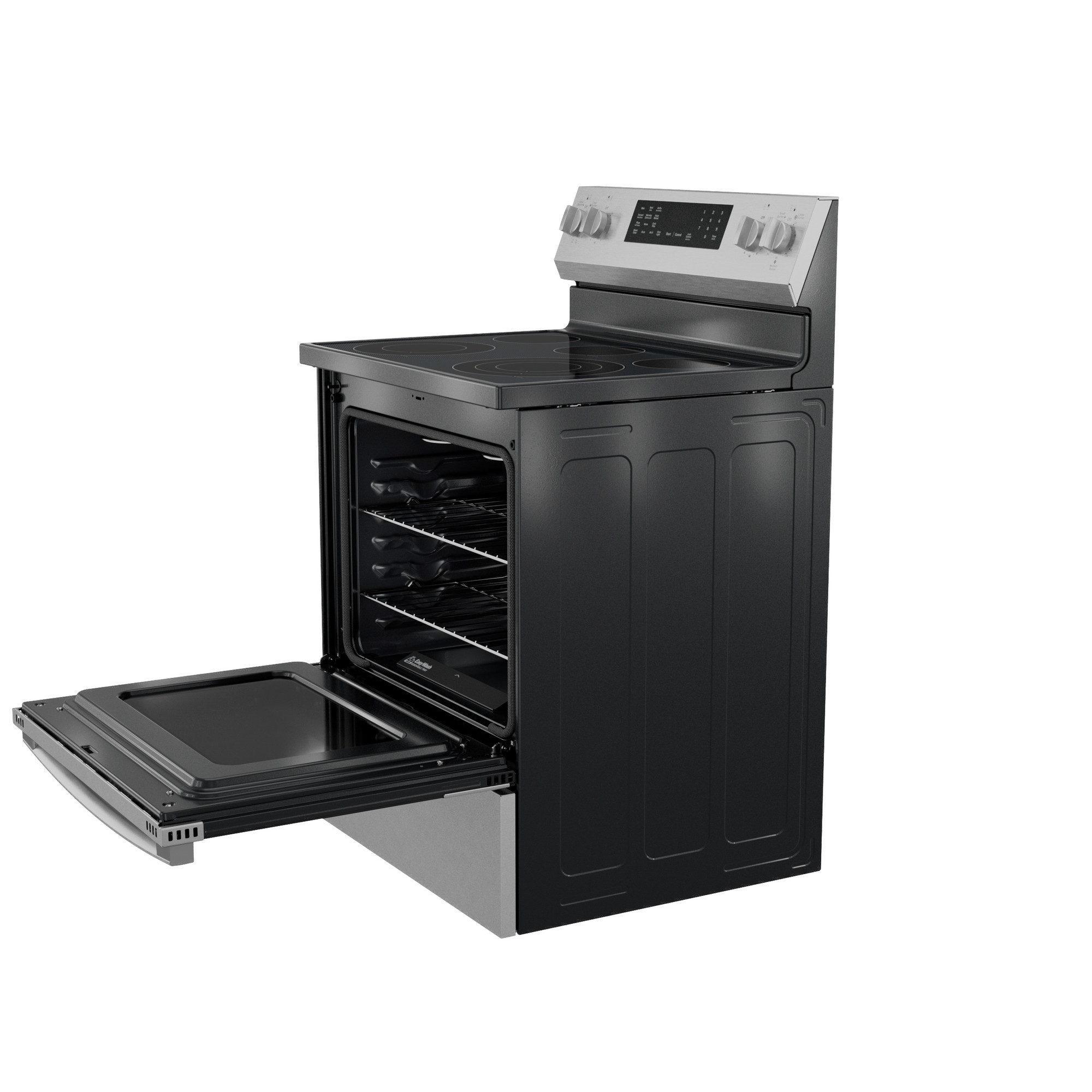 30” Smart Free-Standing Electric Convection Range with No Preheat Air Fry and EasyWash Oven Tray view 10