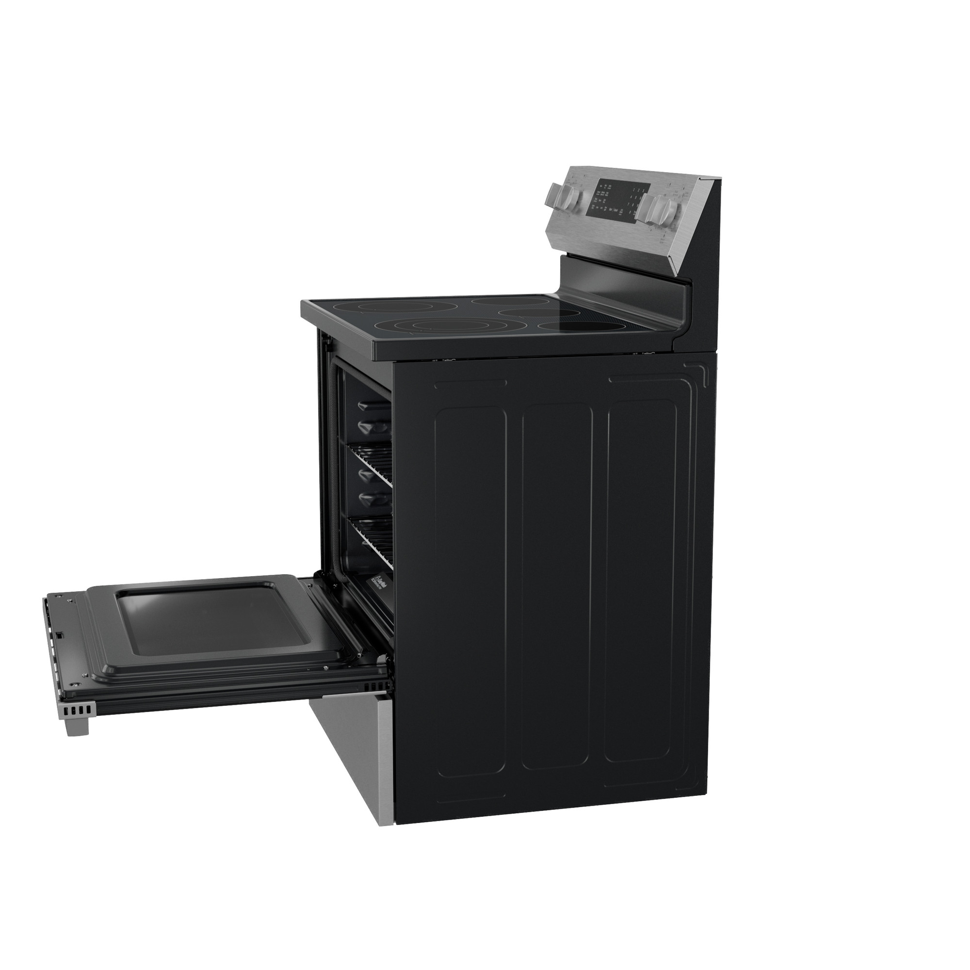 30” Smart Free-Standing Electric Convection Range with No Preheat Air Fry and EasyWash Oven Tray view 19