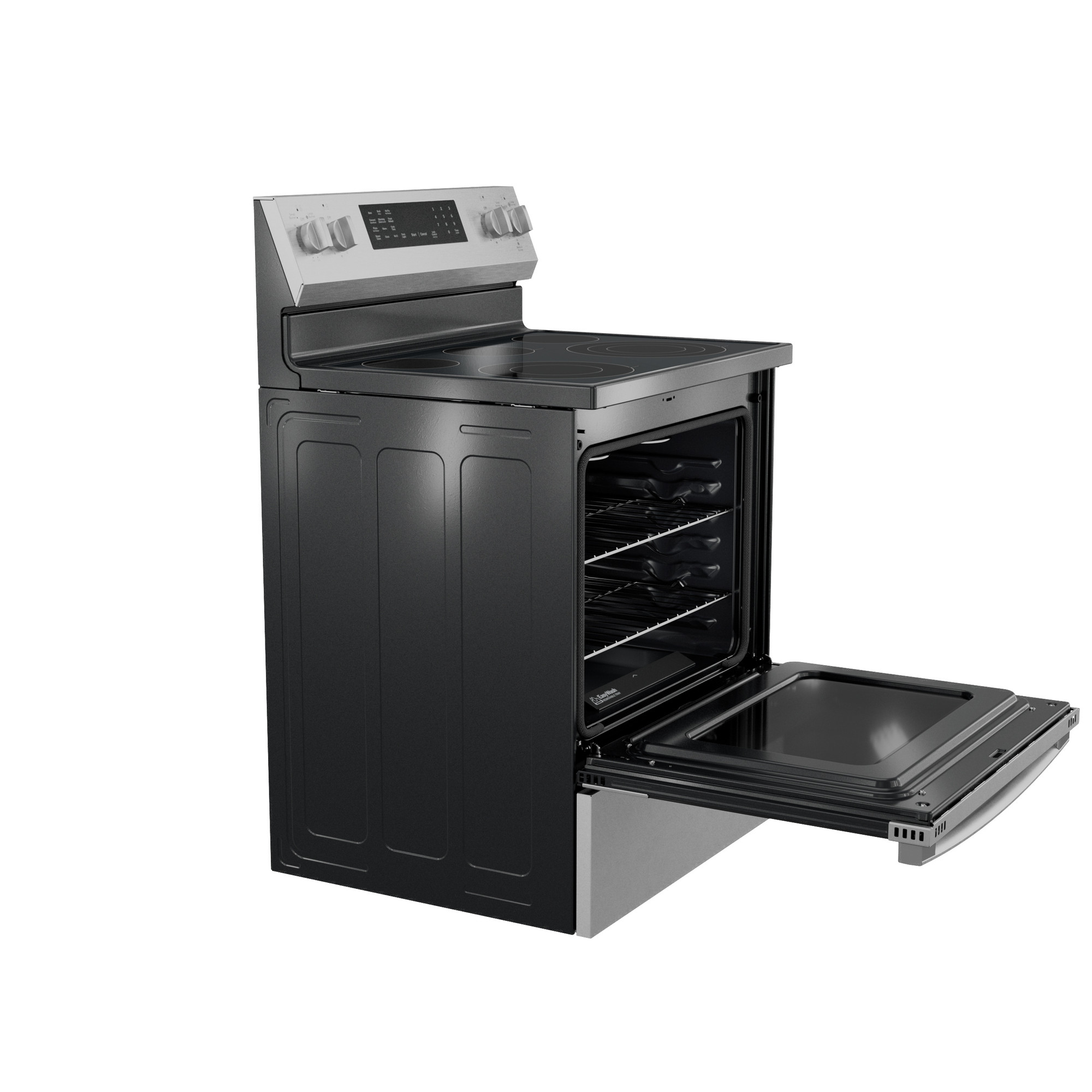 30” Smart Free-Standing Electric Convection Range with No Preheat Air Fry and EasyWash Oven Tray view 24